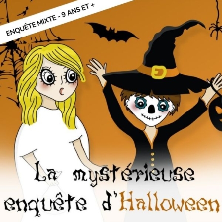 Enquête policière Halloween 9 ans à imprimer pour enfants