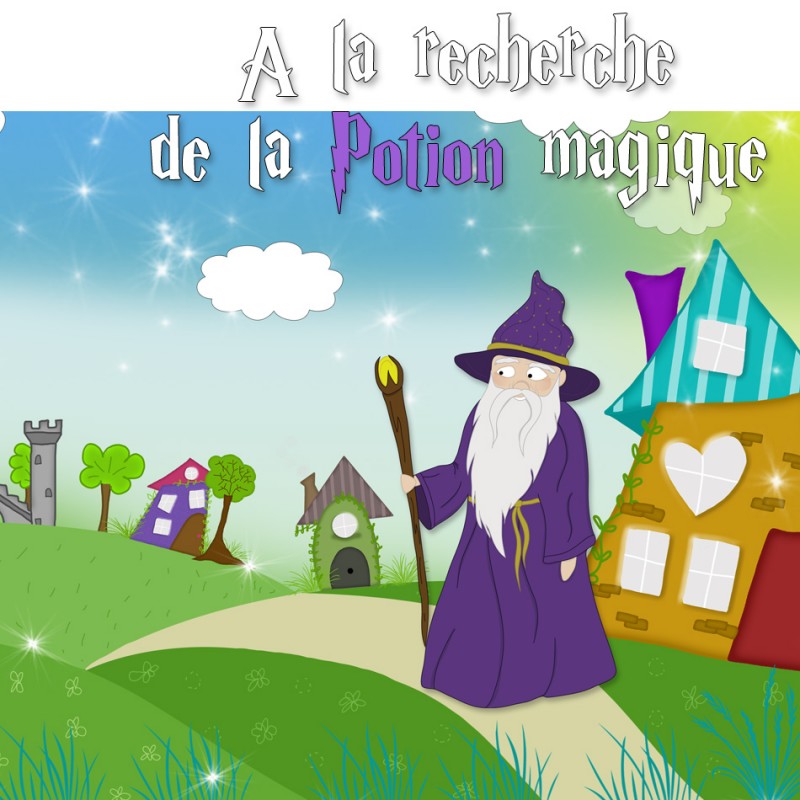 Chasses au trésor enfants - Jeu magicien - jeu enfants - 9 ans