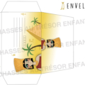 Papier à lettre et enveloppe, kit déco Egypte
