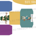 Livret à imprimer enfants - boite de rangement à créer